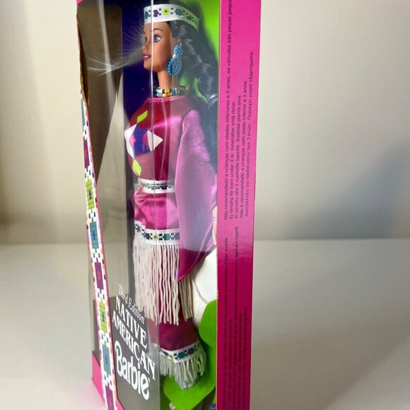 Barbie Native American,Third Edition.Dolls of the World-Mattel#12699, New in Box - Picture 7 of 10